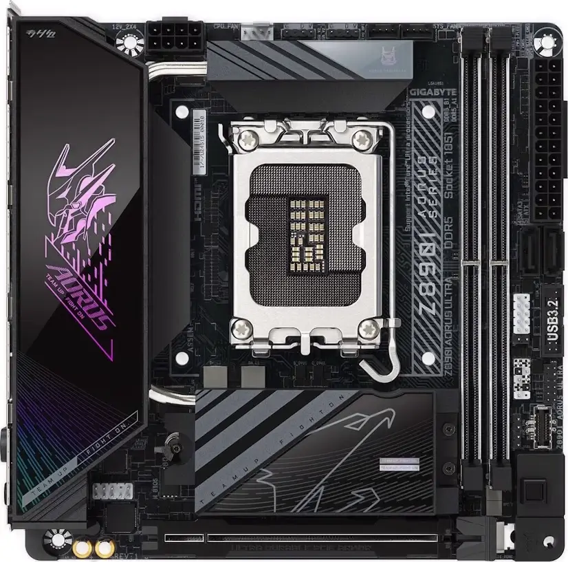 Montaje Placa Base Gigabyte Z890I AORUS ULTRA Gaming PC Canillejas